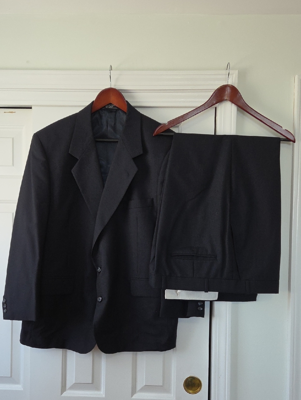 Jeffrey Banks Two Piece Wool Suit 44 Short